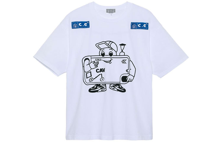 Футболка мужская белая Cav Empt 
Футболка мужская белая Cav Empt