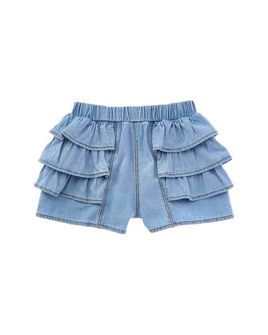 Джинсовые шорты с оборками Flapdoodles, синий
Джинсовые шорты с оборками Flapdoodles, синий