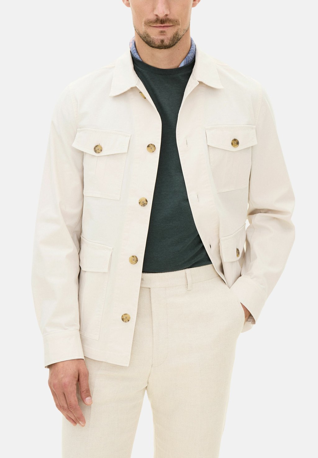 Рубашка SAFARI Oscar Jacobson, молочный
Рубашка SAFARI Oscar Jacobson, молочный