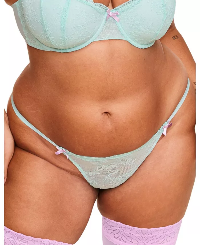 Женские трусики-стринги Anabella больших размеров Adore Me, синий
Женские трусики-стринги Anabella больших размеров Adore Me, синий