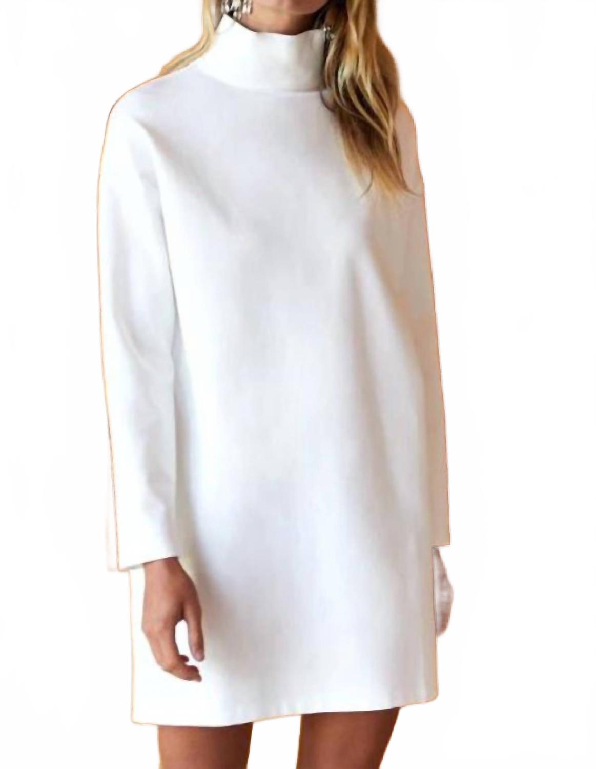 Женское платье-водолазка Эди в цвете айвори из понте EMERSON FRY, слоновая кость
Женское платье-водолазка Эди в цвете айвори из понте EMERSON FRY, слоновая кость