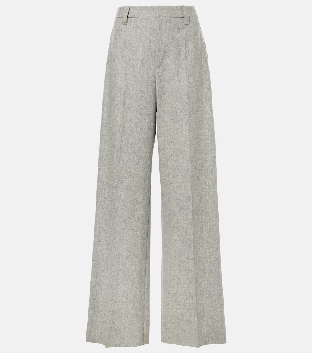 Широкие брюки из шерсти и кашемира, фланели Brunello Cucinelli, Grigio
Широкие брюки из шерсти и кашемира, фланели Brunello Cucinelli, Grigio