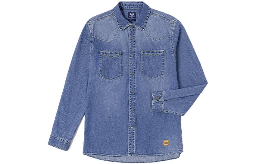 Lee Мужская рубашка светло-голубого цвета
Lee Мужская рубашка светло-голубого цвета