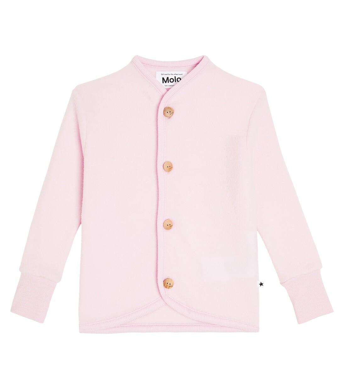 Кардиган из детской шерсти умбры Molo, белый
Кардиган из детской шерсти умбры Molo, белый