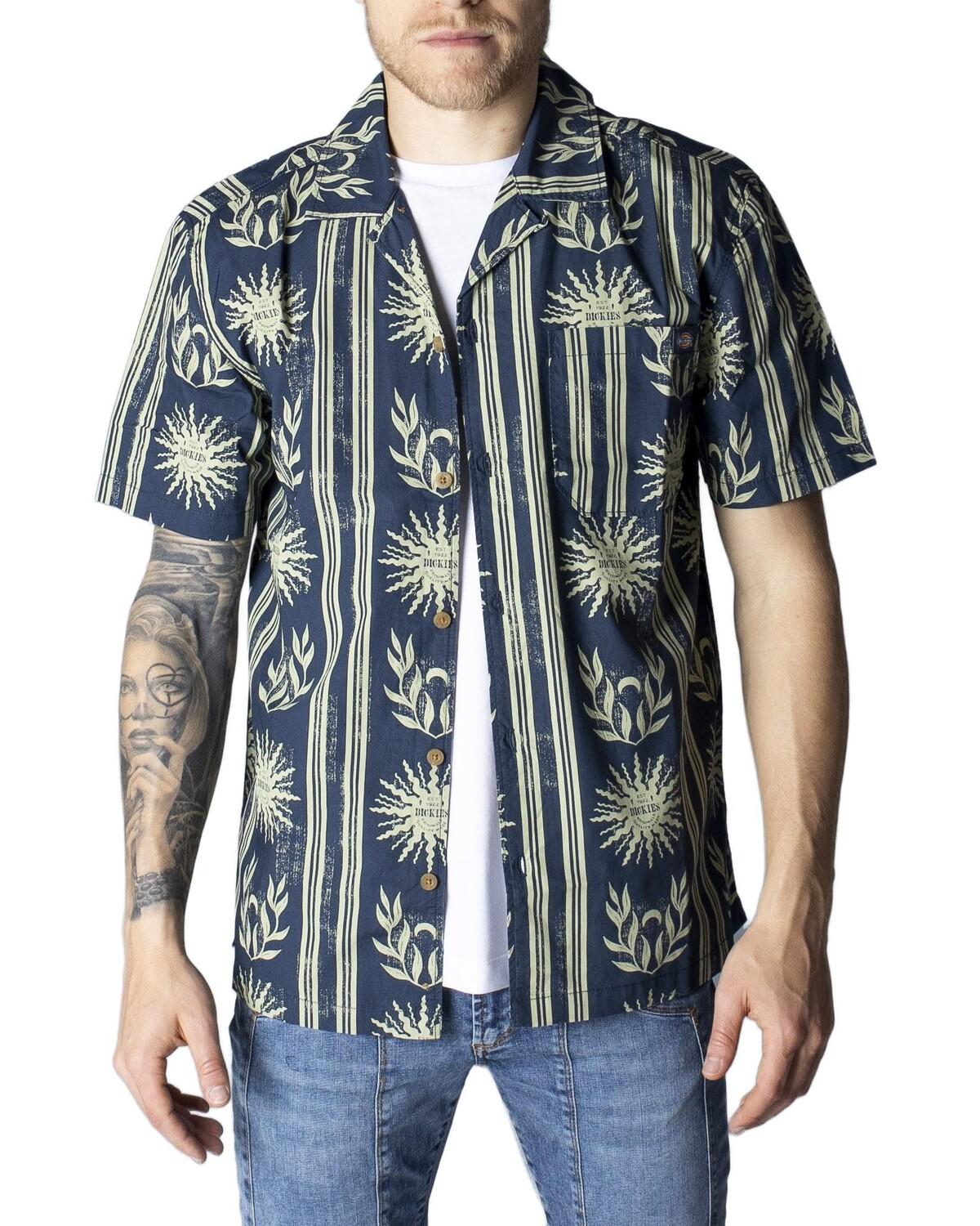 Рубашка Dickies с коротким рукавом и рисунком, синий
Рубашка Dickies с коротким рукавом и рисунком, синий