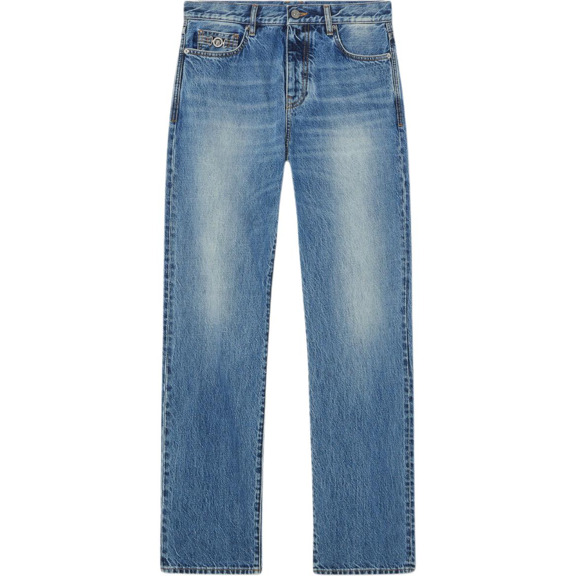 Широкие джинсы VERSACE, синий
Широкие джинсы VERSACE, синий