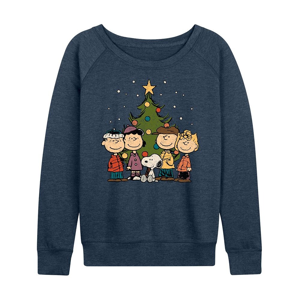 Женский легкий свитшот из френч терри Peanuts Christmas Group Licensed Character, цвет Heather Indigo
Женский легкий свитшот из френч терри Peanuts Christmas Group Licensed Character, цвет Heather Indigo