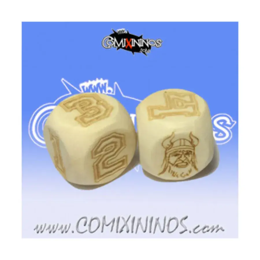 Набор из 2 скандинавских игральных костей с цифрами, Fantasy Football Miniatures - Wooden Dice (20mm)
Набор из 2 скандинавских игральных костей с цифрами, Fantasy Football Miniatures - Wooden Dice (20mm)