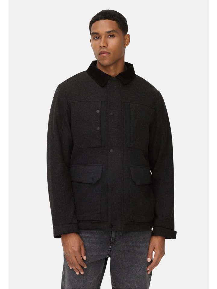 Куртка с нагрудным карманом черного цвета Camel Active
Куртка с нагрудным карманом черного цвета Camel Active