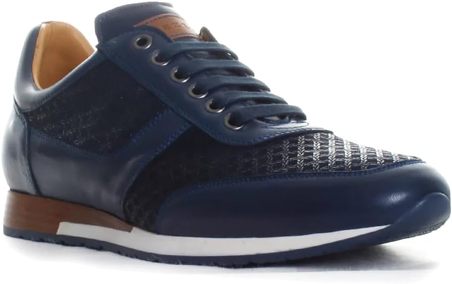 Mezlan - Максим - Мужские роскошные кроссовки для выхода в свет - Тисненая замша и гладкая телячья кожа - Ручная работа в Испании, синий
Mezlan - Максим - Мужские роскошные кроссовки для выхода в свет - Тисненая замша и гладкая телячья кожа - Ручная работа в Испании, синий