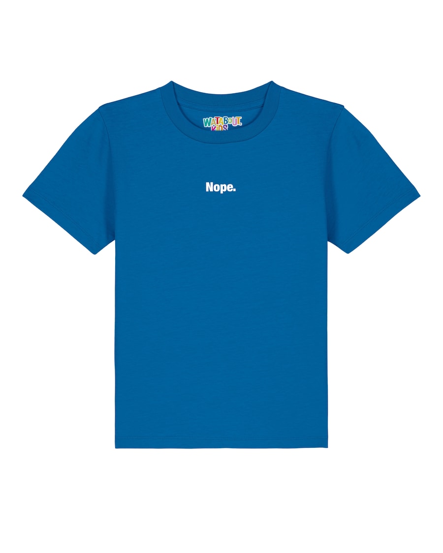 Рубашка watabout.kids Nope, Royal Blue
Рубашка watabout.kids Nope, Royal Blue