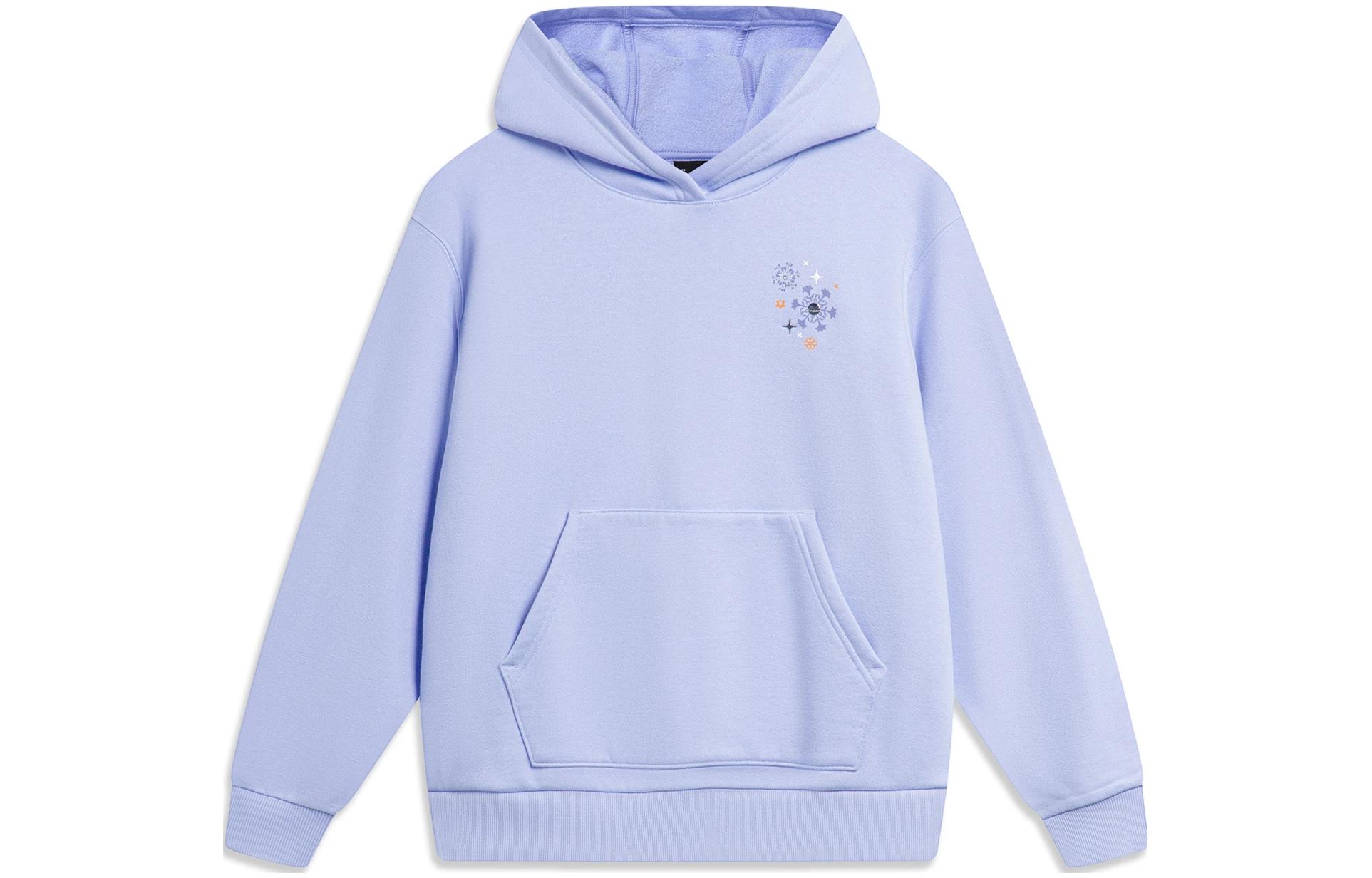 LINING Спортивный свитшот серии Trend для женщин Snow Cyan Purple
LINING Спортивный свитшот серии Trend для женщин Snow Cyan Purple