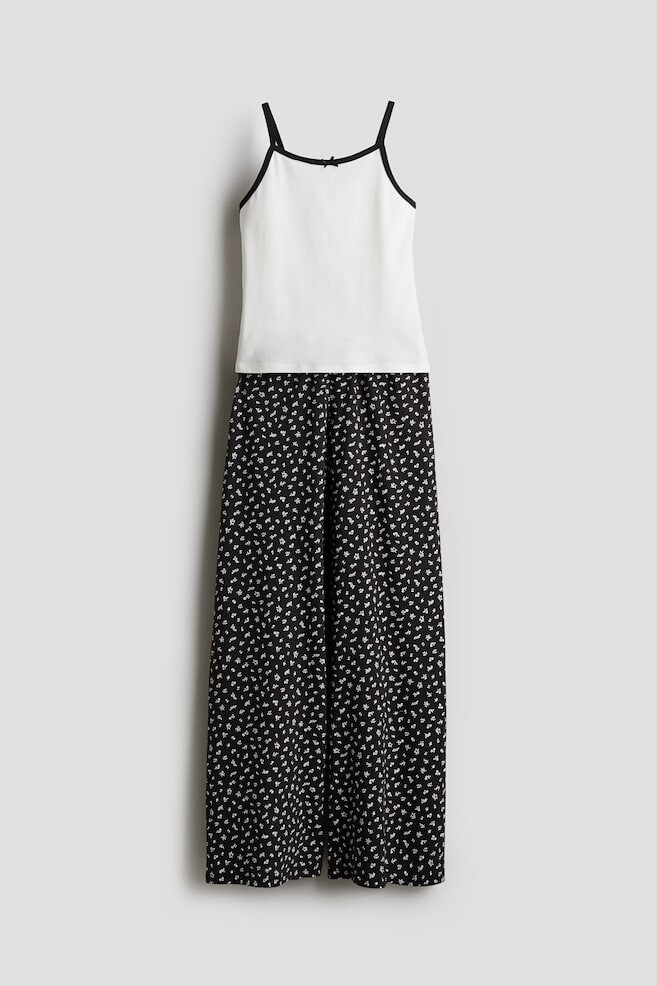 Пижама из хлопкового джерси H&M, мультиколор
Пижама из хлопкового джерси H&M, мультиколор