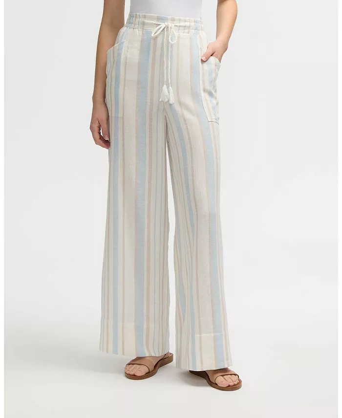 Женские брюки широкого кроя с завязками по бокам NVLT, мультиколор
Женские брюки широкого кроя с завязками по бокам NVLT, мультиколор