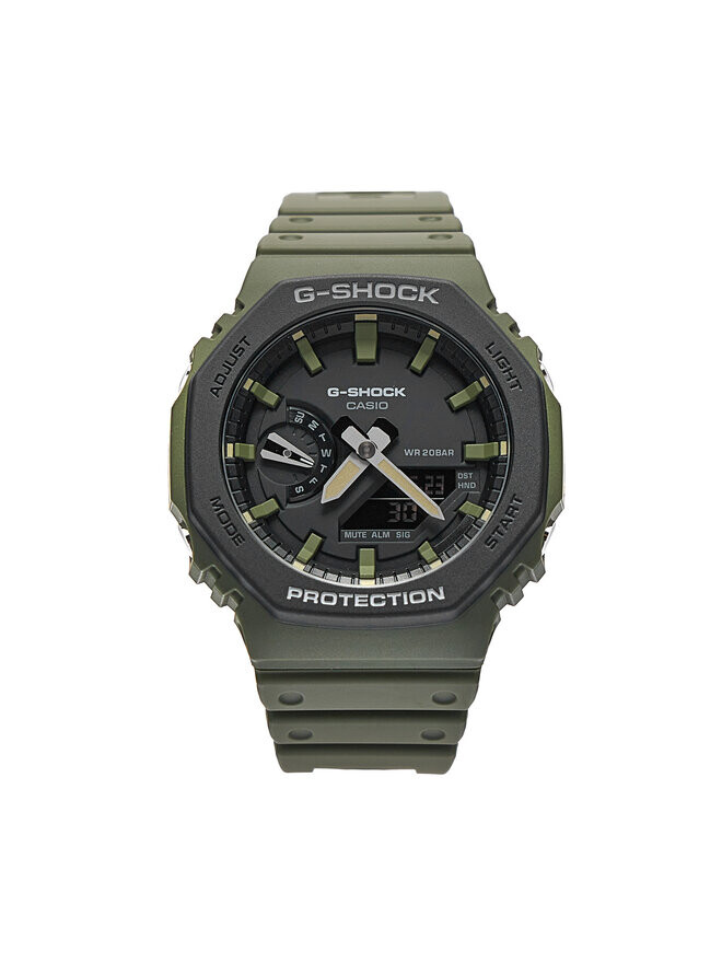 Часы GA-2110SU-3AER G-Shock, зеленый/черный
Часы GA-2110SU-3AER G-Shock, зеленый/черный