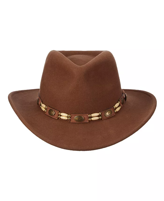 Мужская фетровая кепка Crush Tracker Scala, коричневый
Мужская фетровая кепка Crush Tracker Scala, коричневый