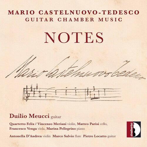 CD диск Castelnuovo-Tedesco / Meucci: Notes
CD диск Castelnuovo-Tedesco / Meucci: Notes