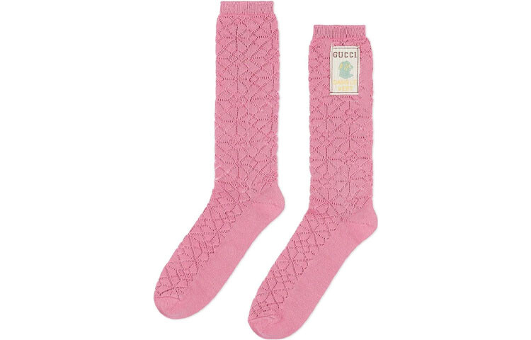 Женские носки выше колена Gucci 
Женские носки выше колена Gucci