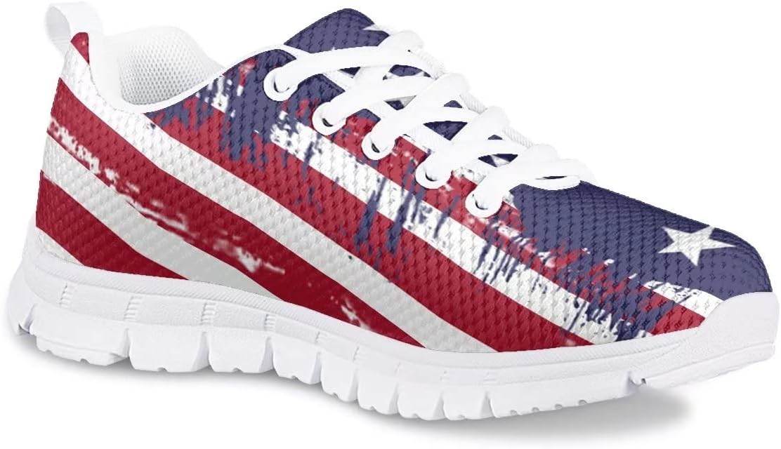 Кроссовки Jeiento для детей мальчиков и девочек, для бега и тенниса, дышащие спортивные кроссовки, размеры для малышей, маленьких и больших детей, American Flag
Кроссовки Jeiento для детей мальчиков и девочек, для бега и тенниса, дышащие спортивные кроссовки, размеры для малышей, маленьких и больших детей, American Flag