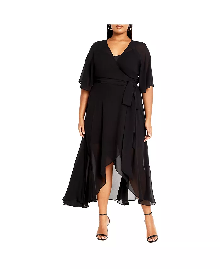 Платье Lovers Lane больших размеров CITY CHIC, черный
Платье Lovers Lane больших размеров CITY CHIC, черный