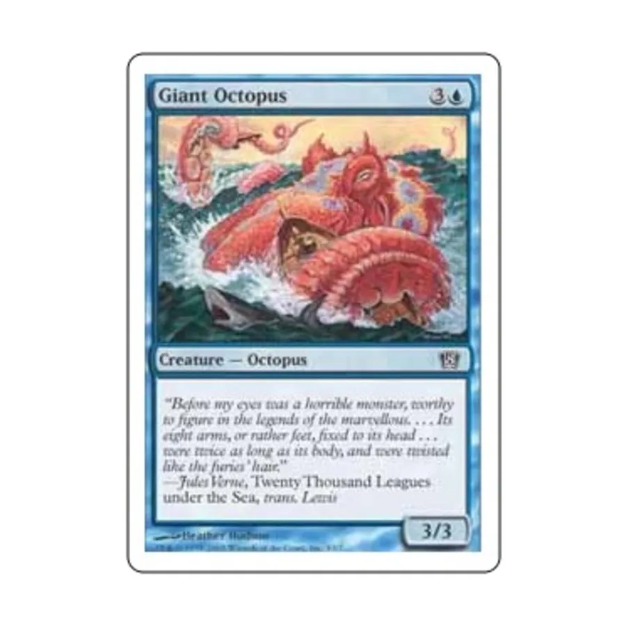 CCG Гигантский осьминог (С), MTG - 8th Edition
CCG Гигантский осьминог (С), MTG - 8th Edition