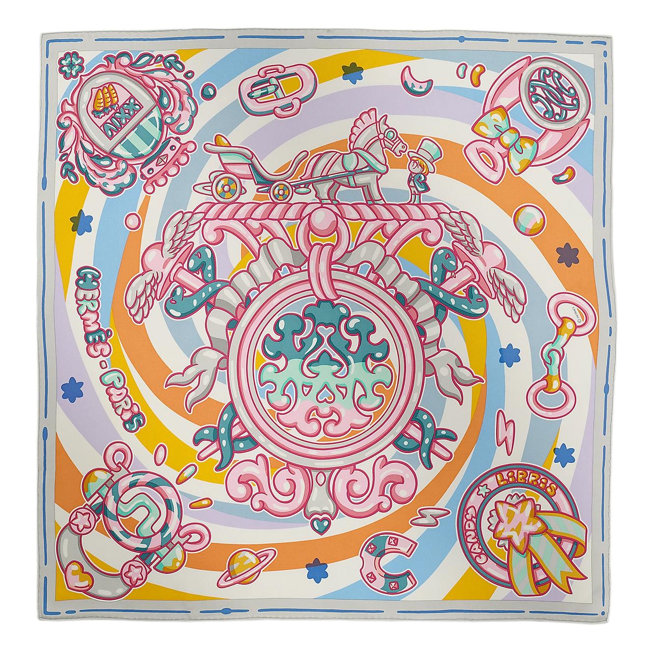 Шёлковый платок женский Rose HERMES
Шёлковый платок женский Rose HERMES