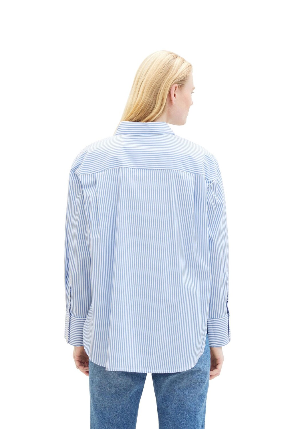 Блузки-рубашки, воротник Кент, планка на пуговицах, женские Tom Tailor, цвет Blue White
Блузки-рубашки, воротник Кент, планка на пуговицах, женские Tom Tailor, цвет Blue White