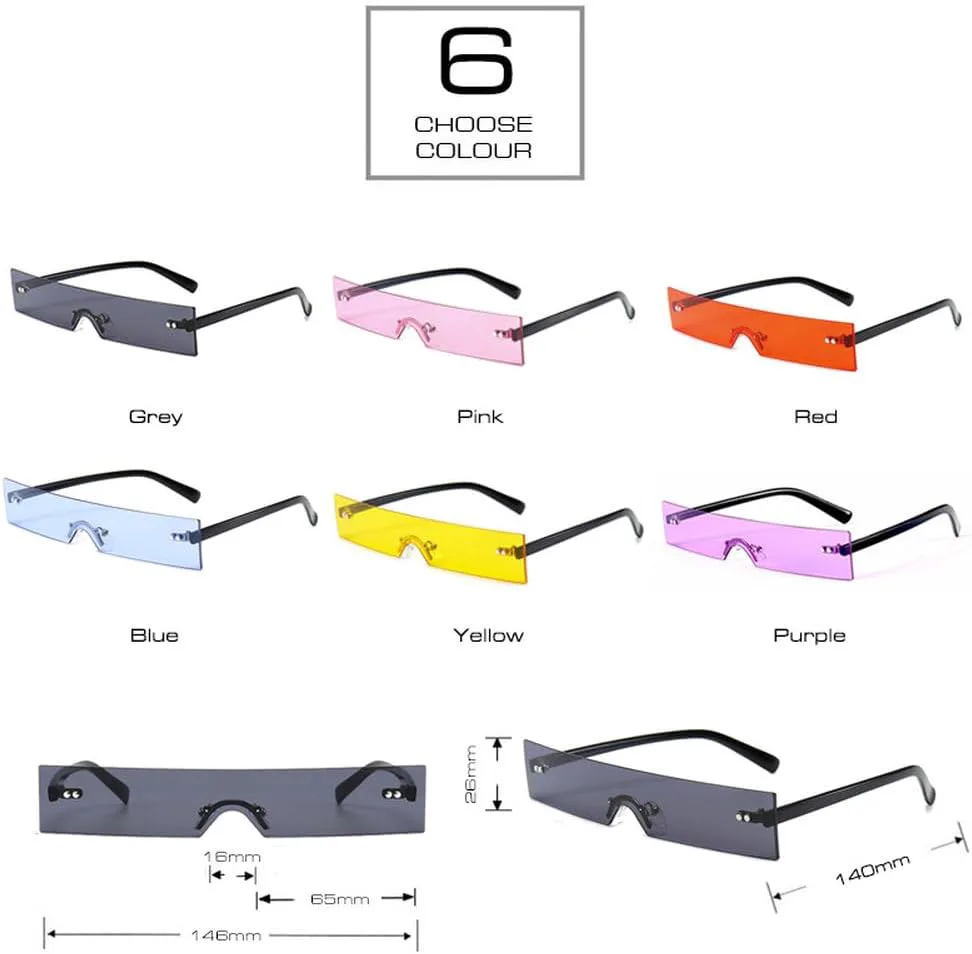 Популярные маленькие прямоугольные солнцезащитные очки для женщин, модные прозрачные красные без оправы, мужские очки с защитой от УФ-излучения UV400 HVTVTLA, Grey
Популярные маленькие прямоугольные солнцезащитные очки для женщин, модные прозрачные красные без оправы, мужские очки с защитой от УФ-излучения UV400 HVTVTLA, Grey