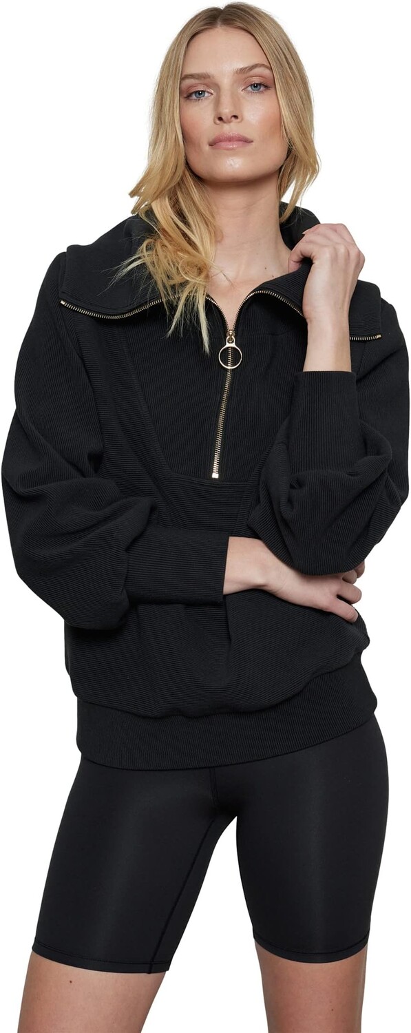 Пуловер с виноградной лозой Varley, черный
Пуловер с виноградной лозой Varley, черный