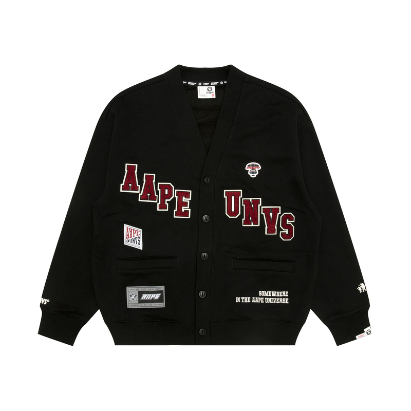 Кардиган с нашивкой-логотипом Aape, черный
Кардиган с нашивкой-логотипом Aape, черный