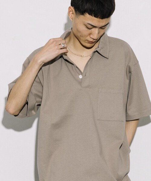 Футболка-поло с коротким рукавом, плотная ткань (310 г) FREAK'S STORE, бежевый
Футболка-поло с коротким рукавом, плотная ткань (310 г) FREAK'S STORE, бежевый