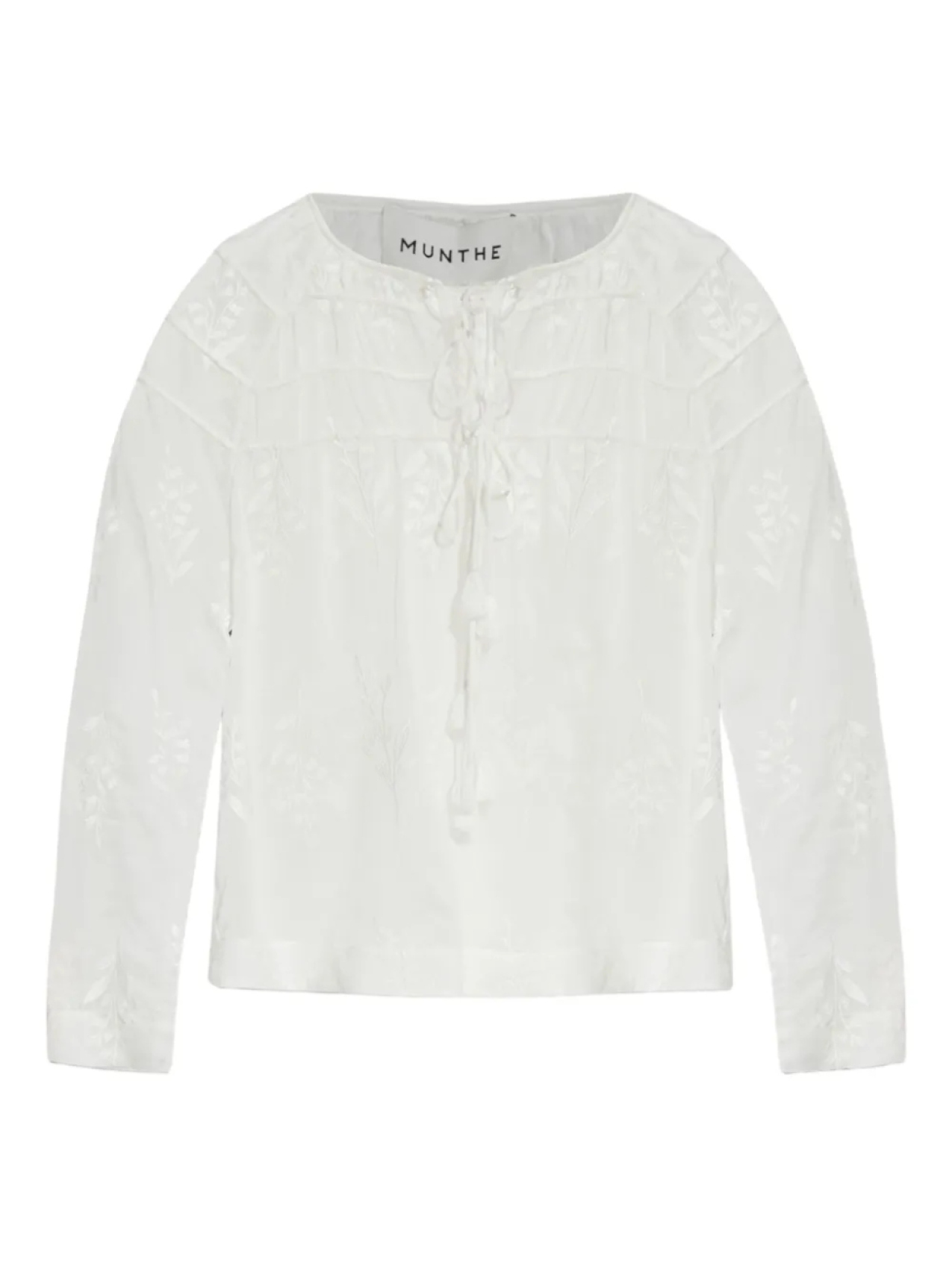 Вышитая блузка со шнуровкой MUNTHE
Вышитая блузка со шнуровкой MUNTHE