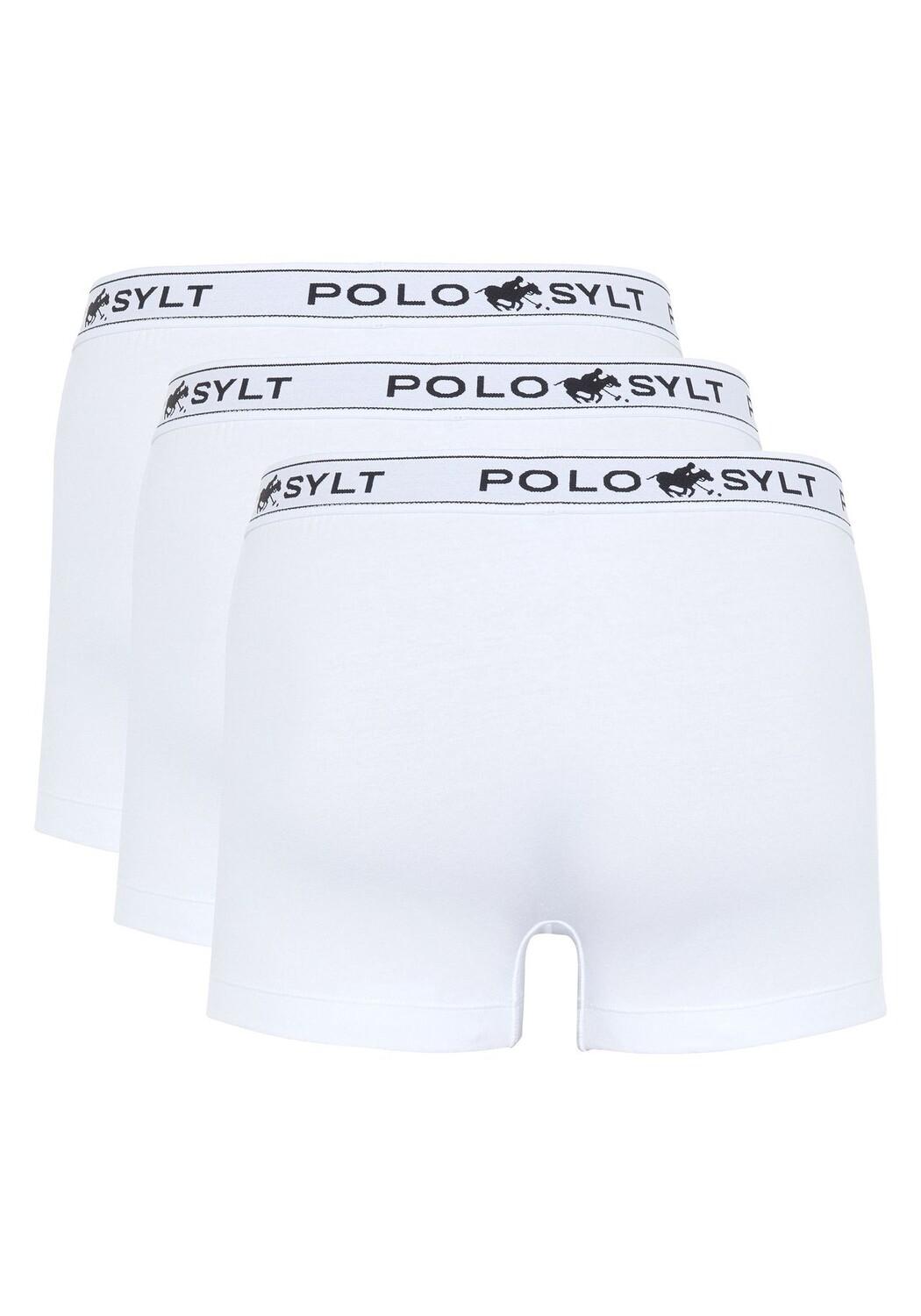 Боксеры в упаковке по 3 штуки с эластичной этикеткой на поясе POLO SYLT, цвет White White
Боксеры в упаковке по 3 штуки с эластичной этикеткой на поясе POLO SYLT, цвет White White