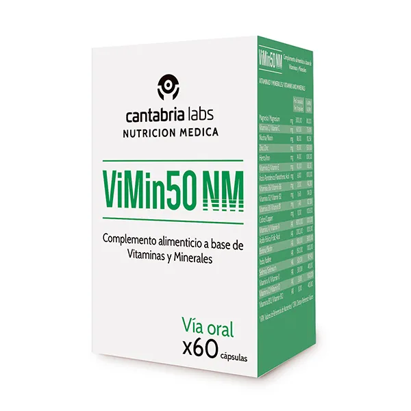 Биологически активная добавка Cápsulas Vimin50 Nm Nutricion Medica, 60 UD
Биологически активная добавка Cápsulas Vimin50 Nm Nutricion Medica, 60 UD