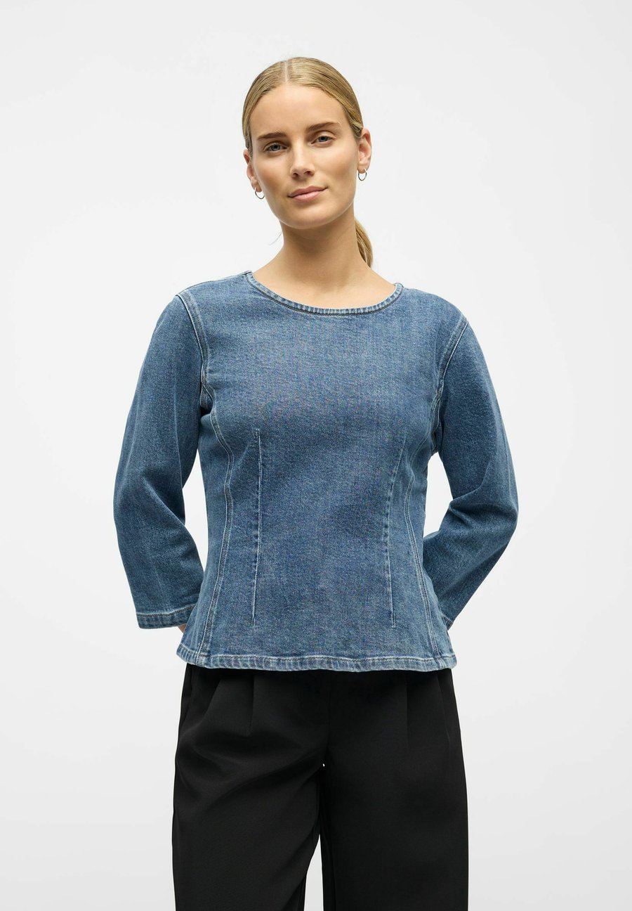 Блуза Object Blouse, Medium Blue Denim/Blue Denim
Блуза Object Blouse, Medium Blue Denim/Blue Denim