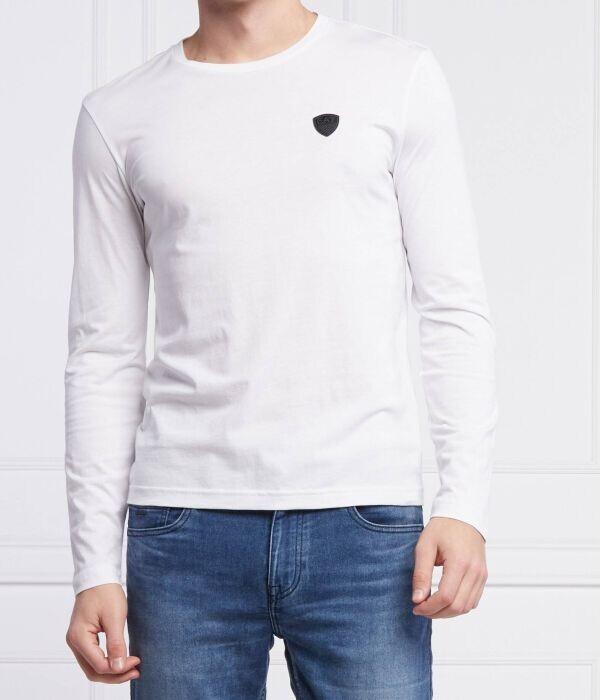 Лонгслив мужской Ea7 хлопковый облегающий, белый
Лонгслив мужской Ea7 хлопковый облегающий, белый