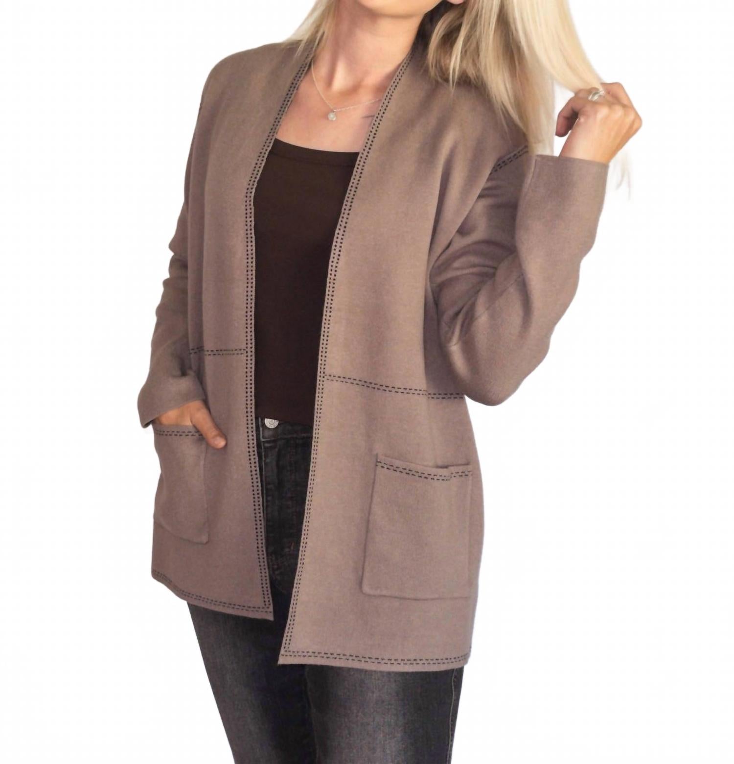 Кардиган с жаккардовым узором цвета мокко Staccato, мокко
Кардиган с жаккардовым узором цвета мокко Staccato, мокко