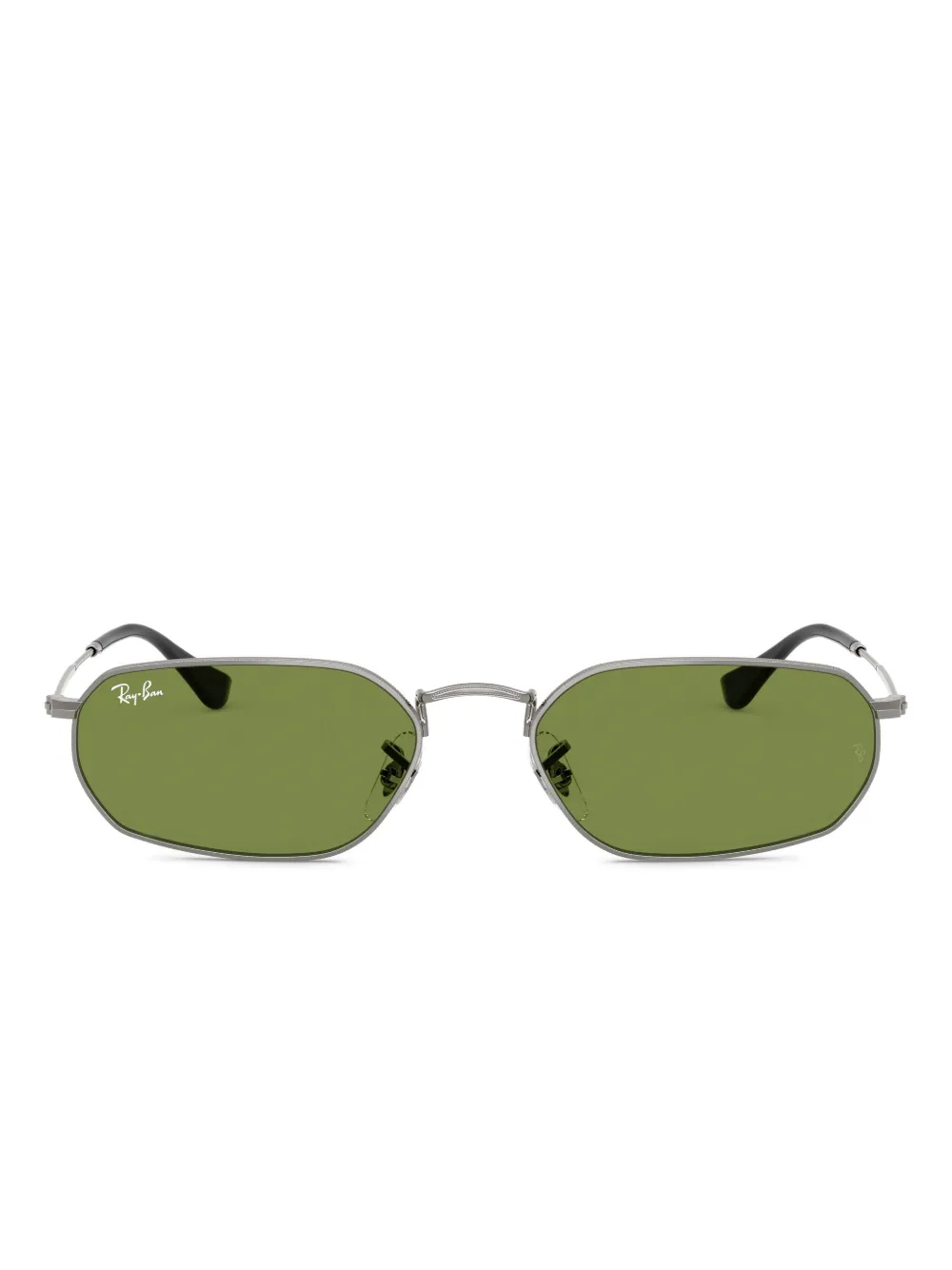 Солнцезащитные очки в геометричной оправе Ray-Ban, серебристый
Солнцезащитные очки в геометричной оправе Ray-Ban, серебристый
