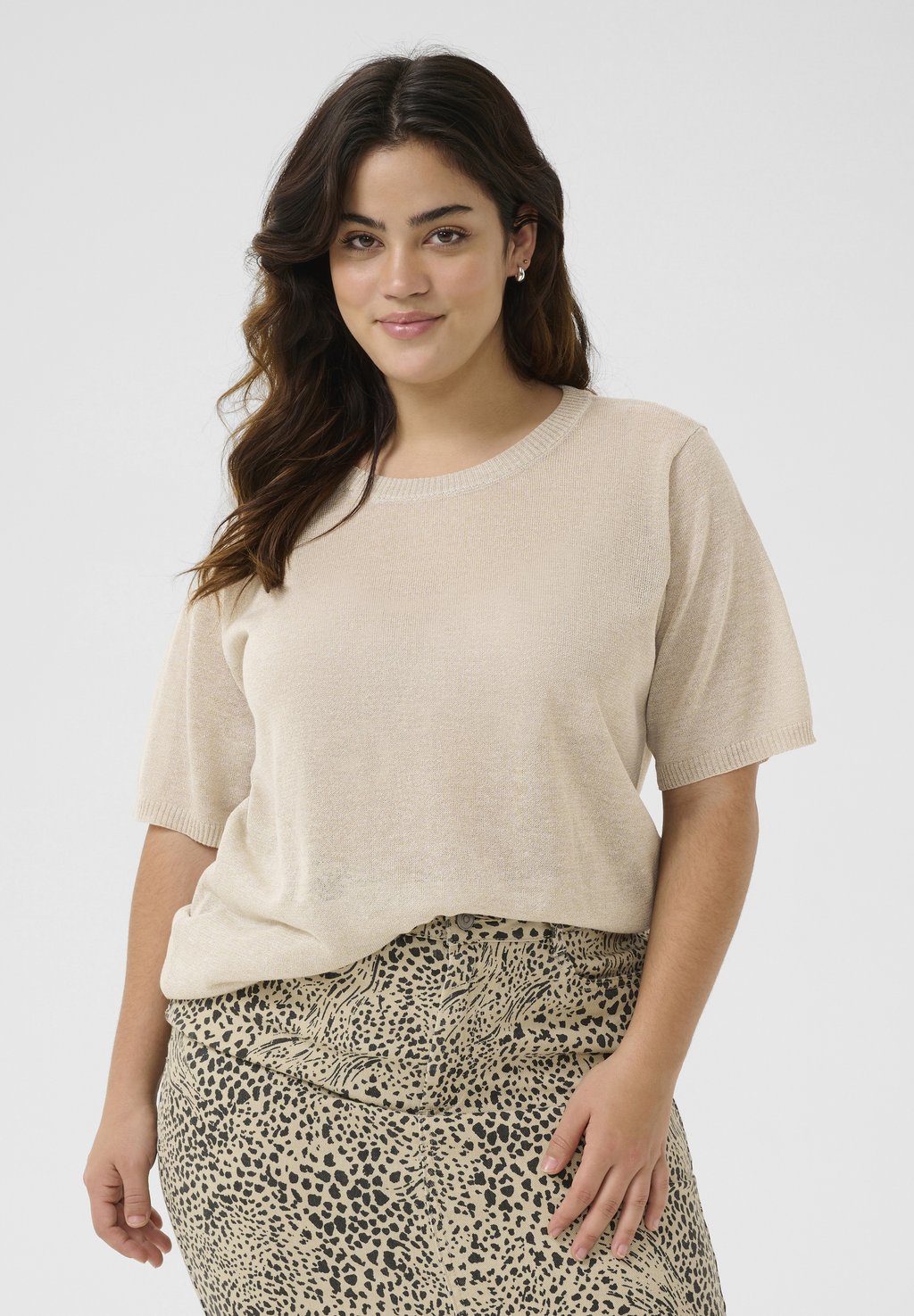 Базовая футболка KCLINNA Kaffe Curve, бежевый
Базовая футболка KCLINNA Kaffe Curve, бежевый