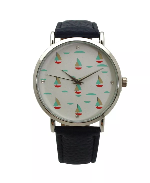 Женские часы Олива Пратт с циферблатом из искусственной кожи, темно-синего цвета, с изображением парусных лодок Olivia Pratt, navy
Женские часы Олива Пратт с циферблатом из искусственной кожи, темно-синего цвета, с изображением парусных лодок Olivia Pratt, navy