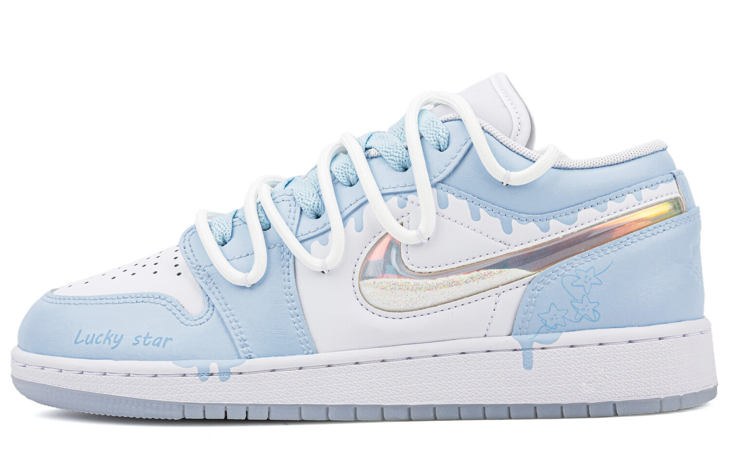 Кроссовки Air Jordan 1 Vintage Basketball Shoes Women's Low-top White/blue, синий
Кроссовки Air Jordan 1 Vintage Basketball Shoes Women's Low-top White/blue, синий