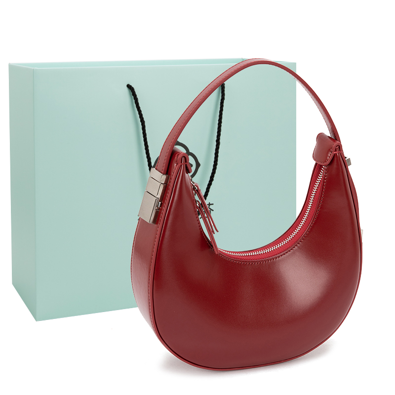 VENOF Кожаная сумка-полумесяц через плечо женская разноцветная, Chile Red+Box
VENOF Кожаная сумка-полумесяц через плечо женская разноцветная, Chile Red+Box