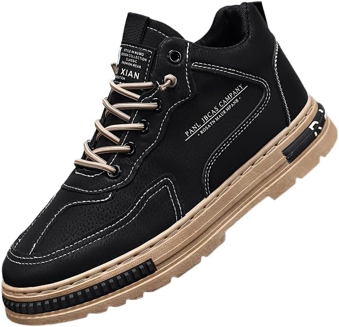 Мужские всесезонные туфли, низкие кроссовки на шнуровке, черные повседневные обувь Hoalox
Мужские всесезонные туфли, низкие кроссовки на шнуровке, черные повседневные обувь Hoalox