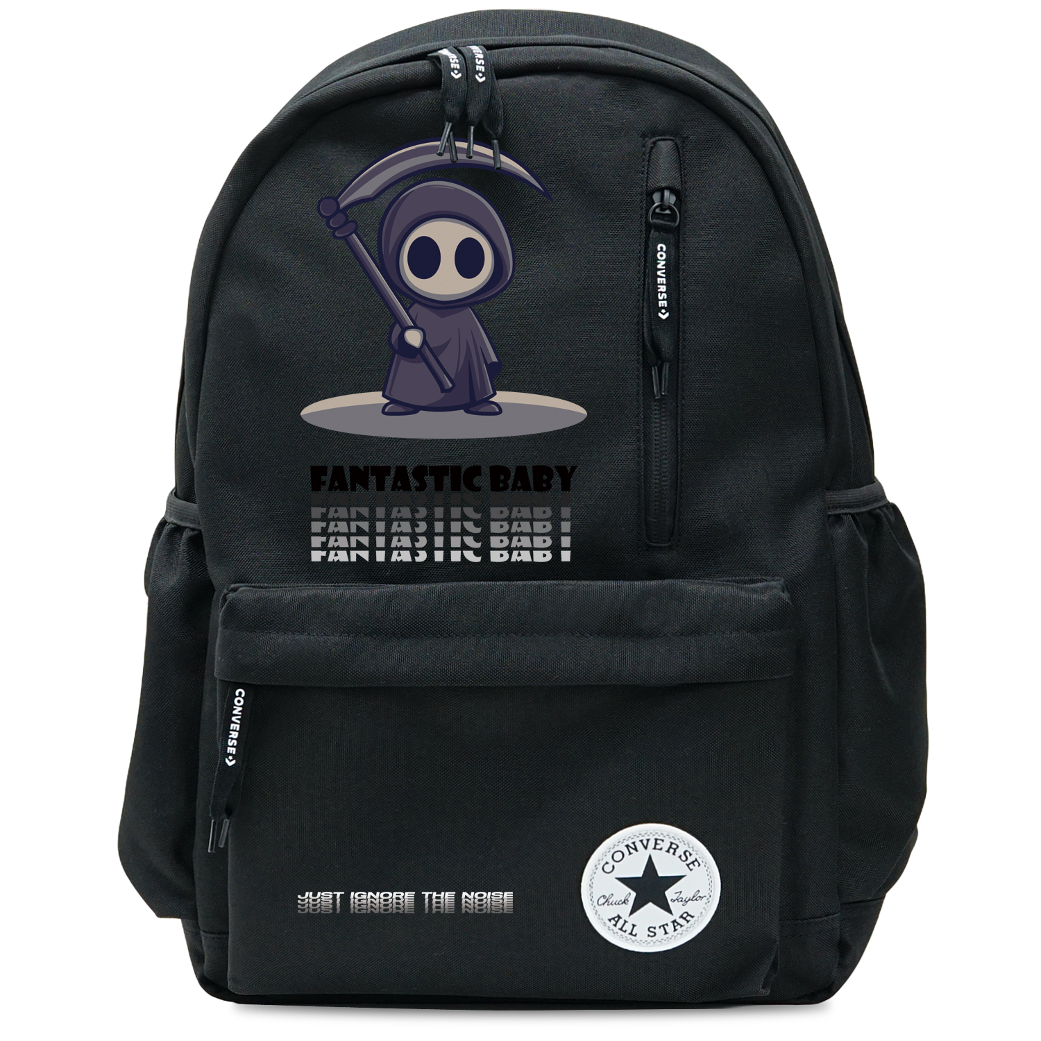 Converse Полиэстеровый рюкзак среднего размера унисекс черный, Trainee Bleach
Converse Полиэстеровый рюкзак среднего размера унисекс черный, Trainee Bleach