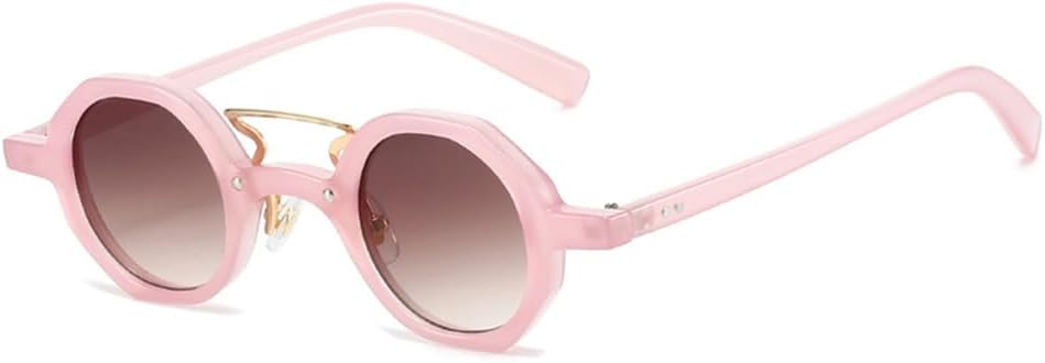 Ретро-солнцезащитные очки для женщин, маленькие, многоугольные, круглые, модные, панк, мужские, с заклепками, прозрачные, градиентные, солнцезащитные очки UV400 KTUCN, Jelly Pink Tea
Ретро-солнцезащитные очки для женщин, маленькие, многоугольные, круглые, модные, панк, мужские, с заклепками, прозрачные, градиентные, солнцезащитные очки UV400 KTUCN, Jelly Pink Tea