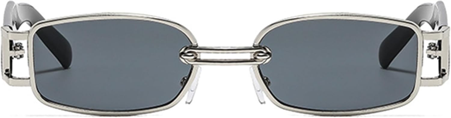 bullabulling Модные маленькие квадратные солнцезащитные очки для женщин 2026 Роскошные винтажные солнцезащитные очки в стиле панк с металлической оправой для женщин Модные солнцезащитные очки, Silvery
bullabulling Модные маленькие квадратные солнцезащитные очки для женщин 2026 Роскошные винтажные солнцезащитные очки в стиле панк с металлической оправой для женщин Модные солнцезащитные очки, Silvery