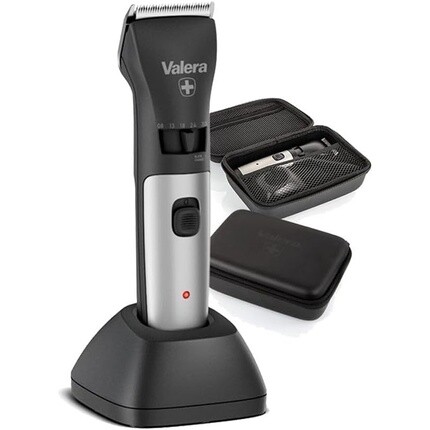Машинка для стрижки волос Valera Swiss Excellence Top с лезвиями Durablade диаметром 46 мм 5 длин стрижки 6 насадок-гребней Беспроводное управление или с адаптером питания В комплект входит аккумулятор 100–240 В, черный
Машинка для стрижки волос Valera Swiss Excellence Top с лезвиями Durablade диаметром 46 мм 5 длин стрижки 6 насадок-гребней Беспроводное управление или с адаптером питания В комплект входит аккумулятор 100–240 В, черный