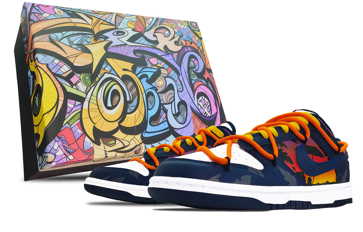 Кроссовки Nike Dunk Skateboarding Shoes Men Low-top Orange, белый
Кроссовки Nike Dunk Skateboarding Shoes Men Low-top Orange, белый