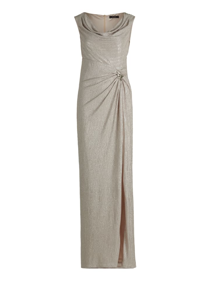 Vera Mont Вечернее платье с блестками кремово-серебристого цвета
Vera Mont Вечернее платье с блестками кремово-серебристого цвета