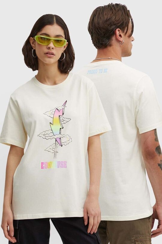 Хлопковая футболка Pride Converse, бежевый
Хлопковая футболка Pride Converse, бежевый